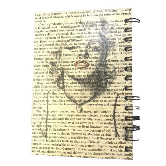 Journal Unique Marilyn Monroe Design Handmade Upcycled Spiral Notebook 200 Pages - Picture 4 of 5